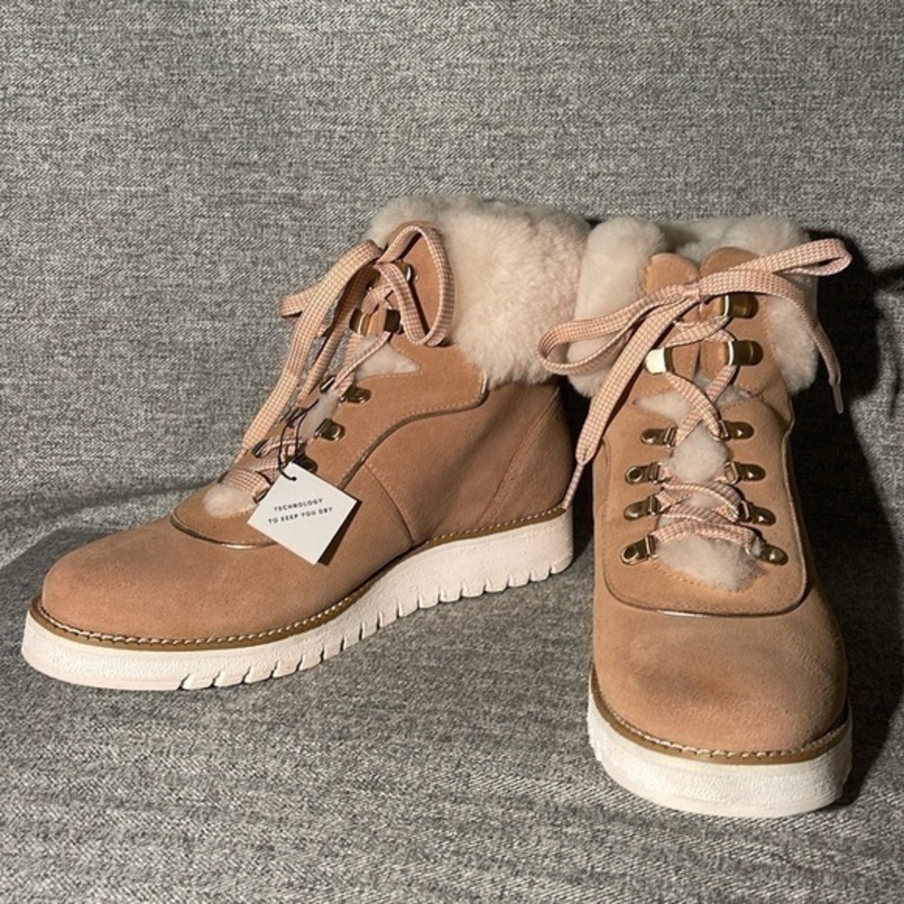 Cole Haan Wool Hiking Boots. NEW